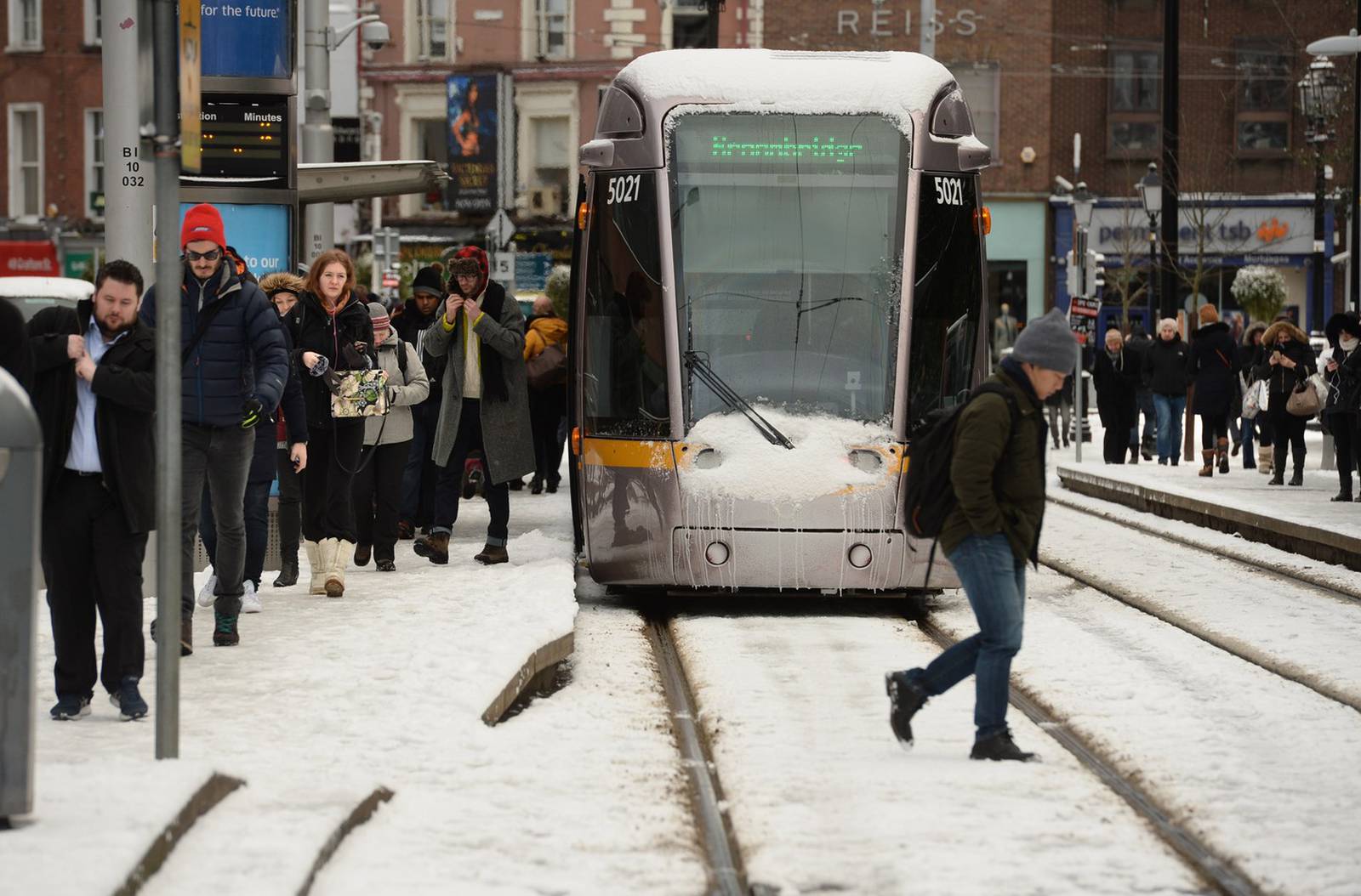 In Pictures The "Beast from the East" arrives The Irish Times