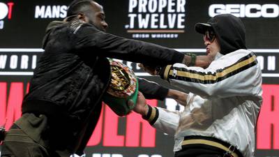 Deontay Wilder taunts Tyson Fury over public battle with mental health
