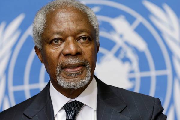 Former UN secretary-general Kofi Annan dies at 80