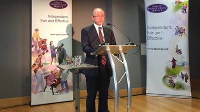 North’s DPP Barra McGrory to stand down in September