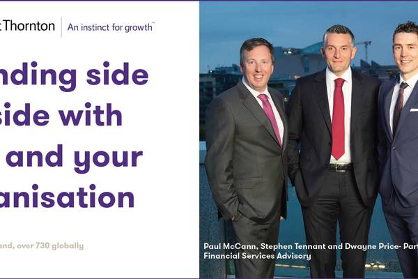 Grant Thornton to target business travellers at Dublin Airport
