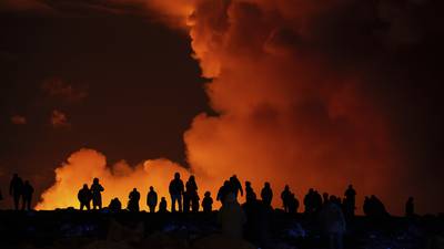 Hundreds evacuated as volcano in Iceland erupts for fourth time in three months