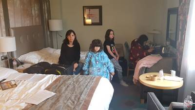 Irish family shocked by ‘appalling’ conditions in hotel quarantine moved to larger rooms