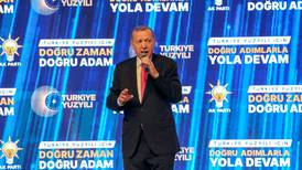 Turkish president Erdogan cancels election rallies for health reasons
