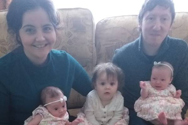 ‘After so many blanks, we had three children under one’