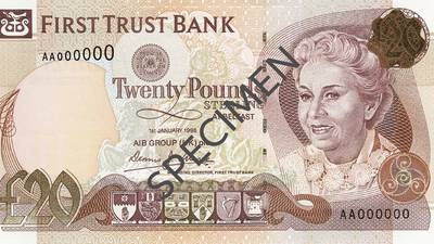 AIB-owned First Trust to cease printing own banknotes in North