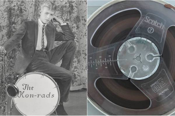 David Bowie’s first known studio recording sells for almost £40,000