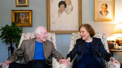 ‘We share everything’: Jimmy and Rosalynn Carter reflect on 75 years of marriage