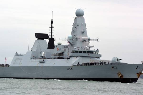 UK denies Russian claim that shots were fired at royal navy ship