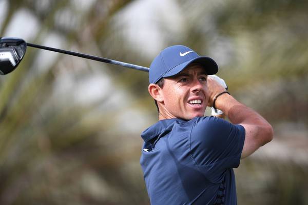 Rory McIlroy has a spring in his step after impressive return