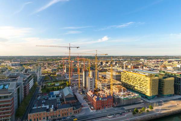 The lonely life of a Dublin crane operator: A view of the boom from above