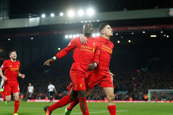 Sadio Mane springs Liverpool into first league win of 2017
