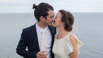 Our wedding story: "I fell in love sitting on the handlebars of his bike"