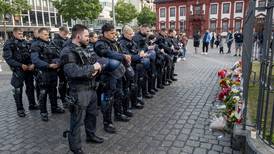 German police officer attacked by knifeman during protest dies
