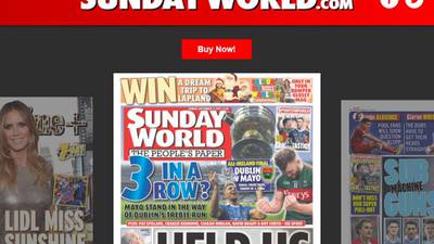 INM ends online access to ‘Sunday World’