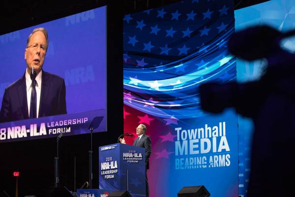 New York’s attorney general sues to dissolve National Rifle Association