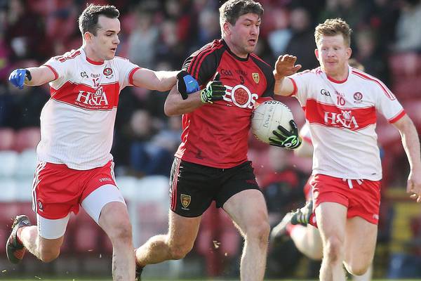 Down’s mini-revival continues as Derry dismissed
