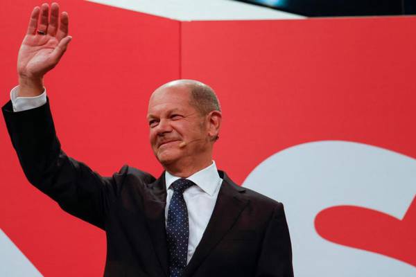 SPD leader Scholz calls for coalition talks after German election win