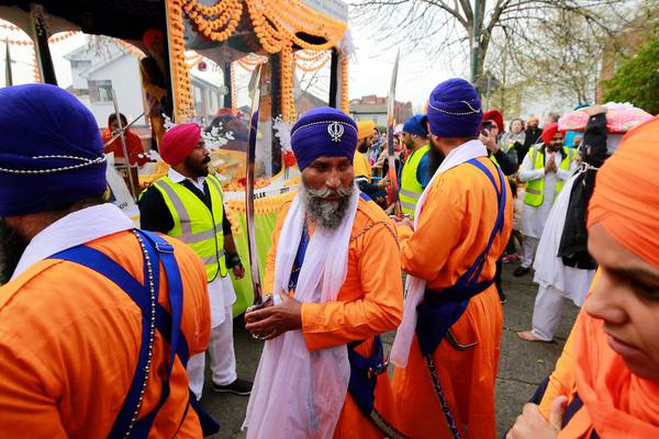 Estimated 2,000 take part in Dublin Sikh parade