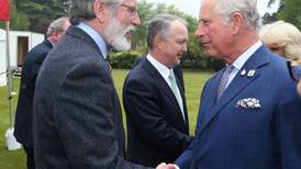 Prince Charles meets Gerry Adams at ambassador’s residence