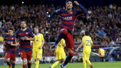 Champions League round-up: Neymar and Luis Suarez combine and devastate