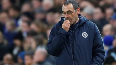 Maurizio Sarri breathes a sigh of relief. For now