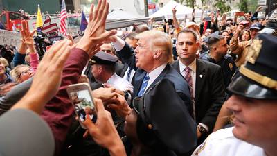 Trump remains defiant but Republican campaign in crisis