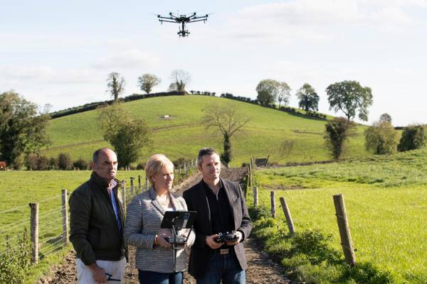 Drones set to help Irish farmers practise ‘precision agriculture’