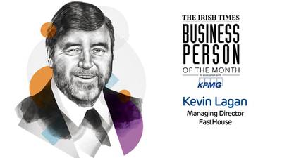 The Irish Times Business Person of the Month: Kevin Lagan