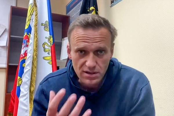 Alexei Navalny begins hunger strike in prison over treatment
