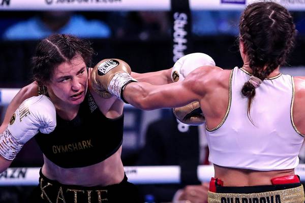Katie Taylor remains Ireland’s hero, even if the glimpses are fleeting