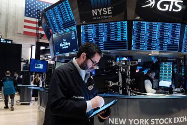 US stocks fall as bond yields surge to three-year highs