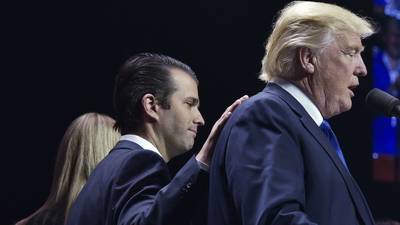 Donald Trump jnr’s actions show the first family is out of their depth