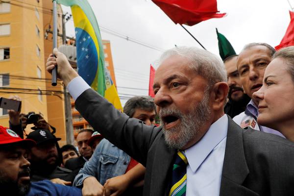 Lula appears in court in Brazil to face graft charges