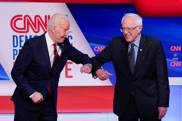 Joe Biden promises to choose a woman as his running mate