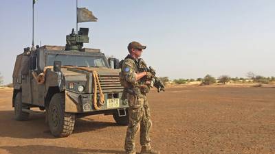 Three Irish Army Rangers lightly wounded in Mali roadside blast