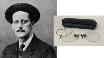Pair of James Joyce’s glasses sells for €17,000 at auction