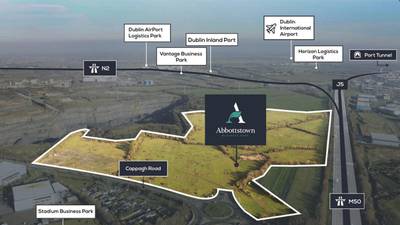 Dublin site for planned business park on market at €11.9m