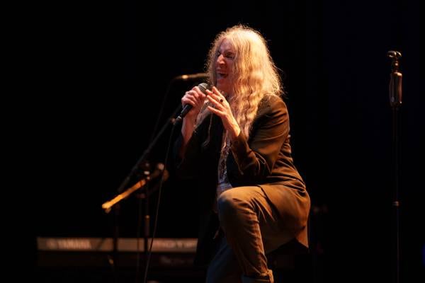 Patti Smith at Vicar Street review: Set is as sweet as it is snarling, with desperate yet unhurried joy