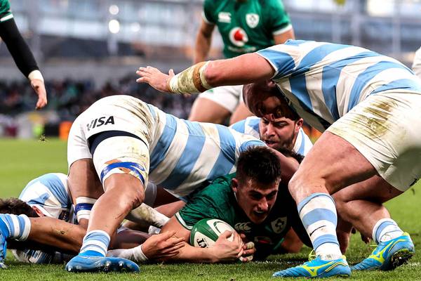 Ireland blow Argentina away to round off impressive November