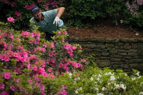 US Masters: Justin Rose holds narrow lead as frustrated Rory McIlroy bows out