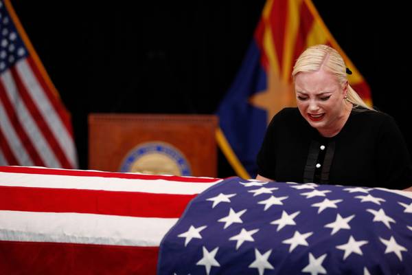 Arizona pays tribute to John McCain as he lies in state