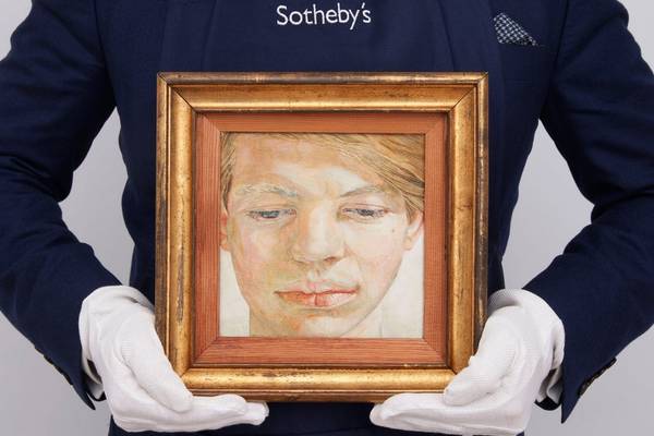 Rare Lucian Freud portrait of Guinness heir as a boy expected to sell for over €7m