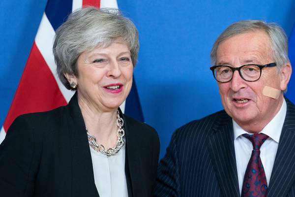 May and Juncker pledge to accelerate talks