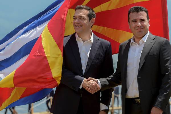 Macedonia’s parliament ratifies name agreement with Greece