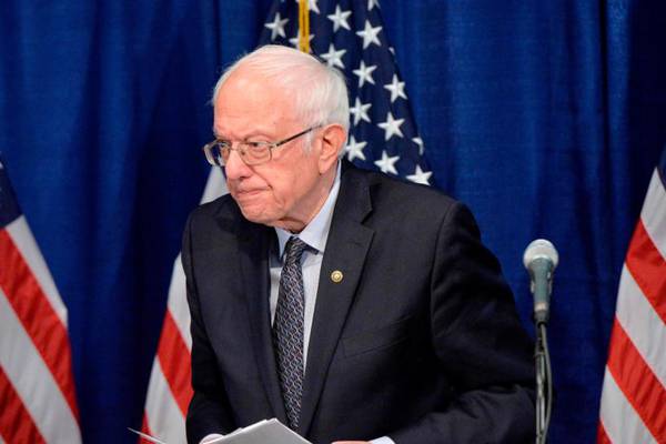 Sanders vows to stay in race as Biden takes big Democratic campaign lead