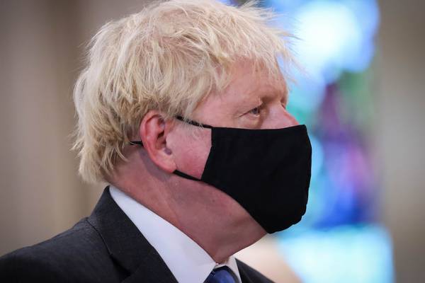 Johnson rules out face masks as UK’s daily Covid cases rise above 50,000