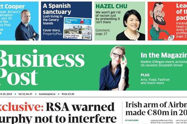 Business Post company records €526,000 loss for 2019