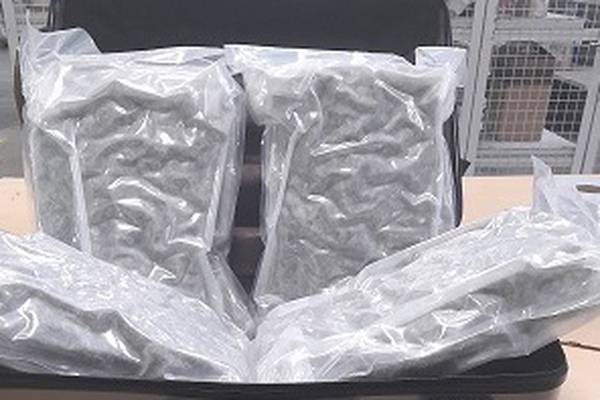 Two held after gardaí seize €192,000 of cannabis in Portlaoise