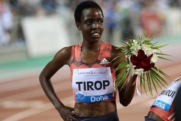 World Championship bronze medallist Tirop found stabbed to death